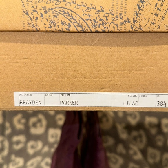 Brayden Western Boots 👢 in lilac 😍 Free People New 🆕 & Never Worn - Picture 14 of 17